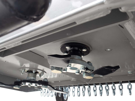 Tocator de vegetatie pentru tractor 40-90 CP, cu disc de cosire lateral, 170 cm, conectare cardan tractor , Graecus MTS170-H [5]