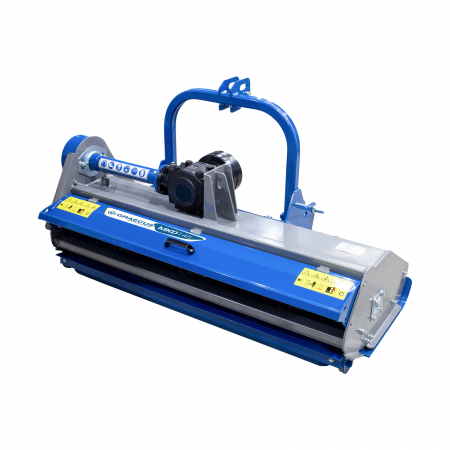 Tocatoare vegetatie cardan tractor - Tocator de vegetatie pentru tractor, de la 155 cm, conectare cardan PTO, MKD155, Graecus