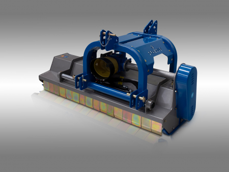 Tocator de vegetatie pentru tractor reversibil, 140 cm, conectare cardan PTO, deplasare laterala hidraulica, Graecus 2HΒΚ140 [5]