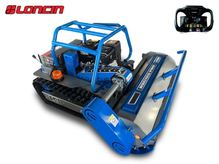 Tocatoare vegetatie motor termic - Tocător autopropulsat RSC100 PRO Hybrid, 1000 mm, telecomandă 150 m