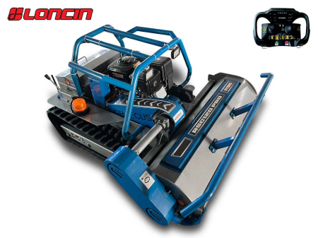 Tocatoare vegetatie motor termic - Tocător autopropulsat RSC120 PRO Hybrid, 1200 mm, telecomandă 150 m
