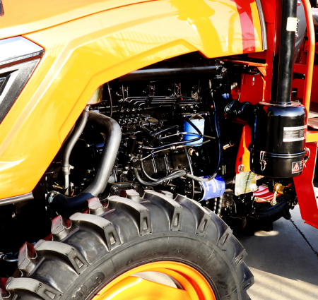 Tractor compact Rhinoceros 454, cu cabina – 55 CP, 4WD, transmisie 8+8 [5]