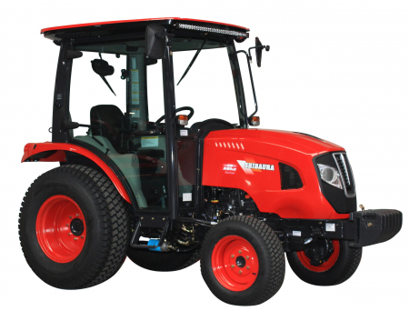 Tractoare - Shibaura SB50hc – Tractor compact 48 CP cu cabină, HST 3 game, PTO 540/750, 4 supape hidraulice, aer condiționat și LED