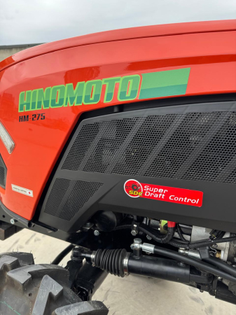 Tractor Hinomoto HM275 – 25 CP, 4×4, transmisie 9+3, PTO 540/980 rpm, motor 3 cilindri diesel [20]