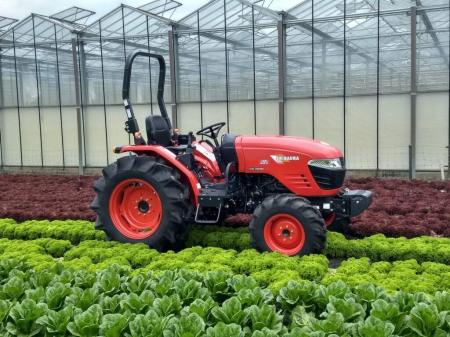 Shibaura SB62m – Tractor compact 60 CP, 4×4, transmisie 12x12 sincronizată, PTO 540/750, 4 supape hidraulice, greutăți frontale [4]
