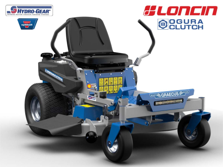 Tractorase de tuns iarba - Tractoras tuns gazon DREPANUS ZTR106, 20 CP, Zero Turn, 106 cm