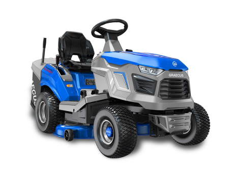 Tractorase de tuns iarba - Tractor de grădină DREPANUS TRM98 HST, 12.5 CP, tăiere 86 cm