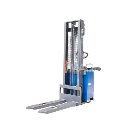 Transport si manipulare - Transpalet electric Clark 1.5T cu platformă operator și catarg Duplex 3200 mm