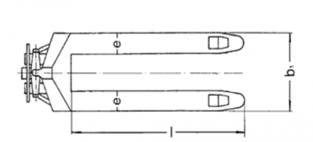 Transpalet manual BF P-T/P 3000 [3]