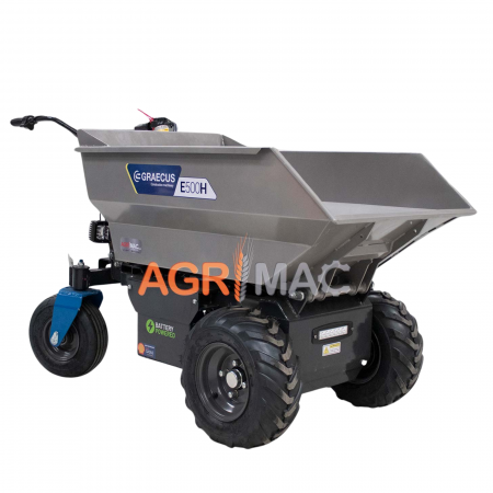 Dumpere si roabe - Transportor dumper electric Graecus E500H – 500 kg, autonomie 10h | Uneltisimo