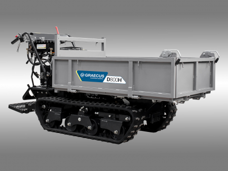 Transportor dumper senilat, 13 CP, 800kg, basculare mecanica, Graecus D800 [2]