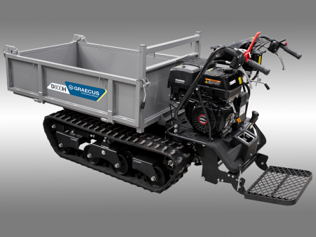 Transportor dumper senilat, 13 CP, 800kg, basculare mecanica, Graecus D800 [10]