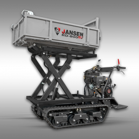 Transportor senilat Jansen RD-800PRO, 15 CP, 800 kg, basculare hidraulică [2]