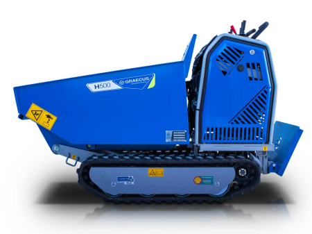 Dumper hidrostatic H500 pe șenile, capacitate 500 kg [5]