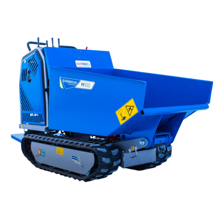 Transport si manipulare - Dumper hidrostatic H500 pe șenile, capacitate 500 kg