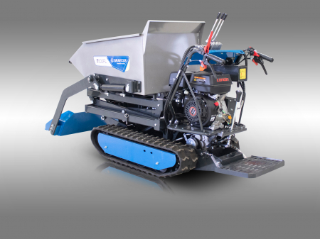 Transportor dumper senilat, 9 CP, 500kg, basculare hidraulica, Graecus T500-FL [13]
