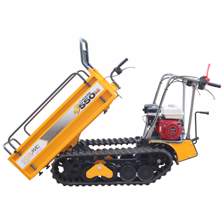 Transportor senilat Colmac Tucano 550M – 500 kg, motor Honda 6 CP, transmisie hidraulică – Fabricat în Italia, disponibil la Uneltisimo.ro [3]