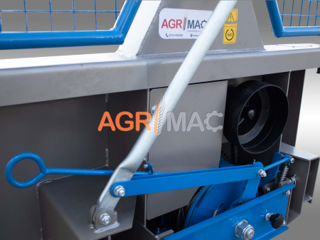 Troliu forestier VAROULKO 43, 4300 kg, cablu 50 m, PTO [10]