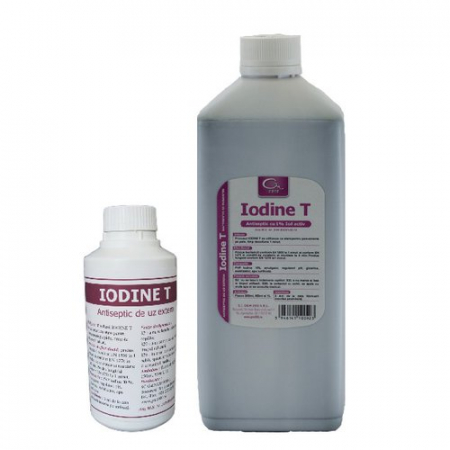Dezinfectanti - Antiseptic iodat pentru tegumente Iodine T 1L