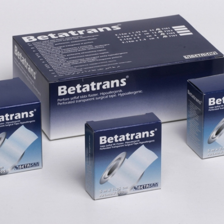 Leucoplast - BETATRANS - BANDA ADEZIVA TRANSPARENTA (1,25cm x 5m)