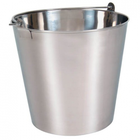 Produse Complementare - GALEATA DIN OTEL INOXIDABIL, CU MANER - CAPACITATE: 12 LITRI