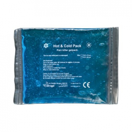 Geluri Sport - HOT & COLD GEL PACK - COMPRESA CU GEL PENTRU TRATAMENT ANALGEZIC CALD/RECE (13,5cm x 18cm)