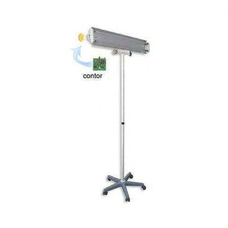 Lampi cu radiatie directa - Lampa germicida 2x30W cu contor (suport mobil)
