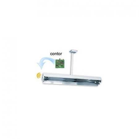 Lampi cu radiatie directa - Lampa germicida 2x30W cu contor (tavan)