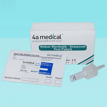 Controlul sterilizarii - Pachet teste pentru sterilizarea cu aburi (clasa 5 si PCD)