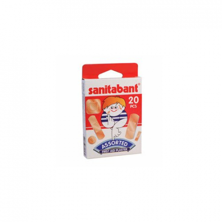 Plasturi - SANITABANT - PLASTURI ASORTATI (100 buc.)