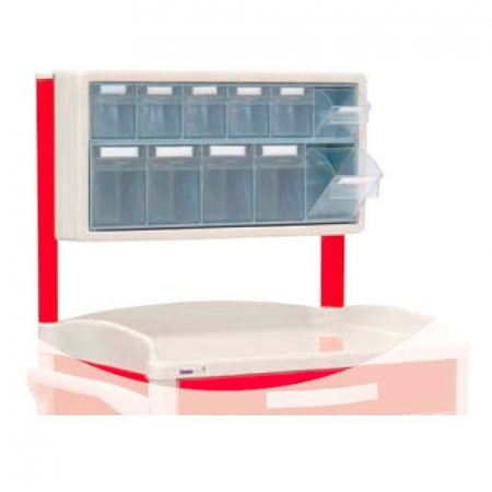 Accesorii Troliuri - SUPORT CU CASETE BASCULANTE