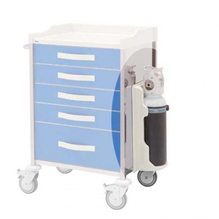 Accesorii Troliuri Spital - SUPORT PENTRU REZERVORUL CU OXIGEN