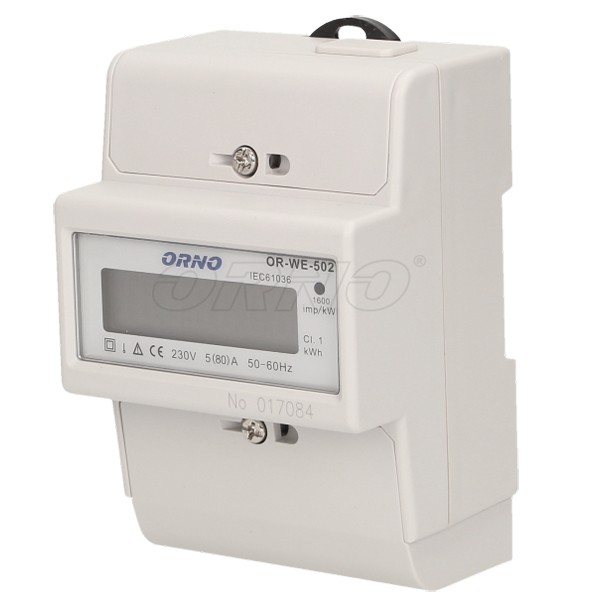 Aparate de masura si control - Contor monofazic ORNO OR-WE-502, 80A