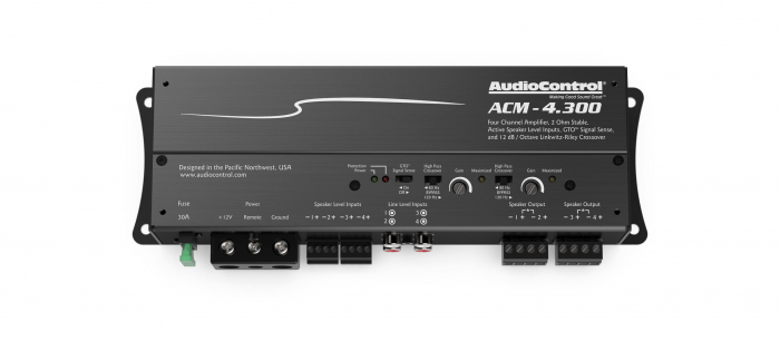Amplificator auto AudioControl ACM 4.300, 4 canale, 300W RMS [3]