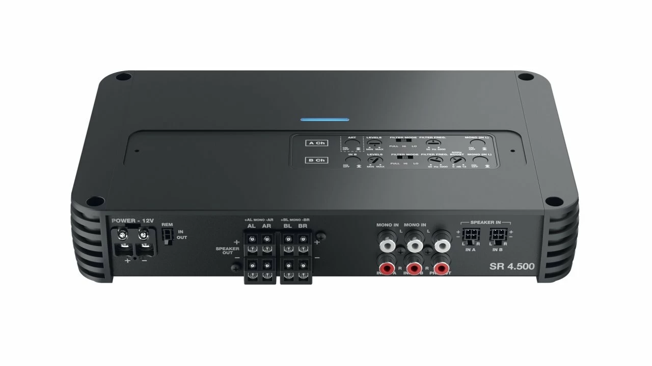 Amplificator auto Audison SR 4.500, 4 canale , 800W RMS [3]