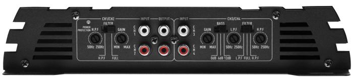 Amplificator auto Crunch GPX 1200.4, 4 canale, 150W RMS/2 Ohmi [2]