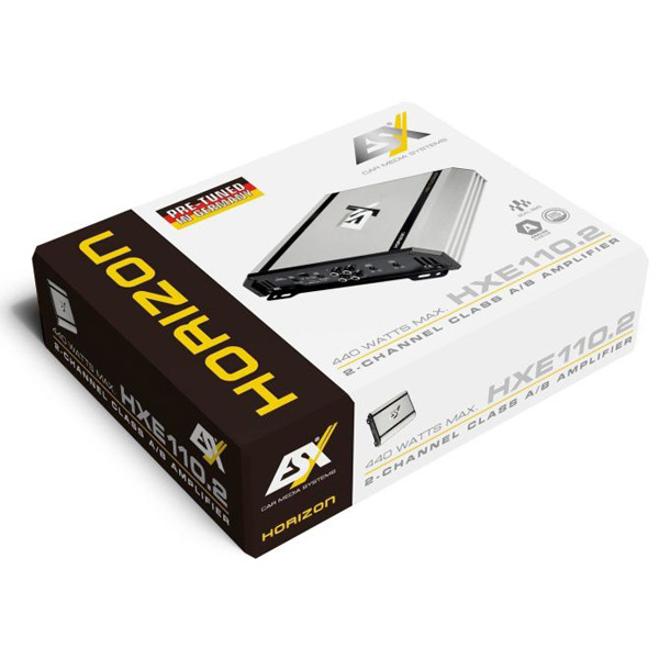 Amplificator auto ESX Horizon HXE110.2, 2 canale, 220W RMS [3]