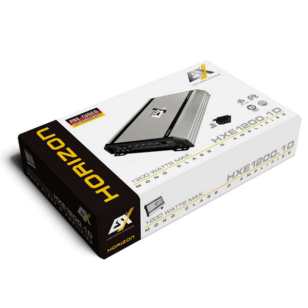 Amplificator auto ESX Horizon HXE1200.1D, Mono, 600W RMS [2]