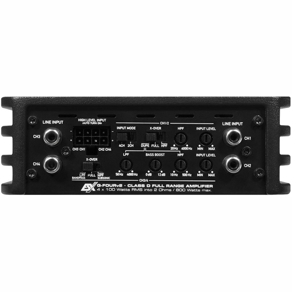Amplificator auto ESX Q-FOURV2, 4 canale, 400W RMS [3]