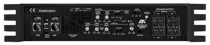 Amplificator auto ESX Quantum QL600.4-24V, 4 canale, 600W RMS [3]