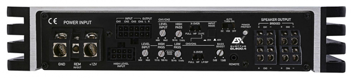 Amplificator auto ESX Quantum QL600.4, 4 canale, 680W RMS [3]