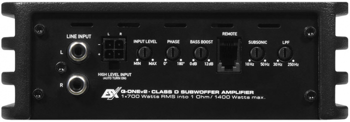 Amplificator auto ESX Quantum Q-ONEV2, Mono, 700W RMS [2]