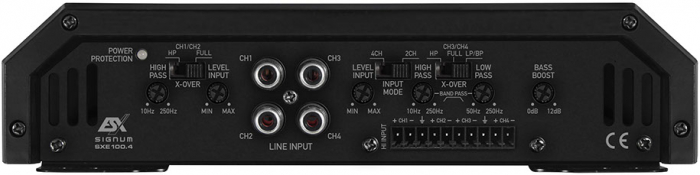 Amplificator auto ESX Signum SXE100.4, 4 canale, 400W RMS [2]
