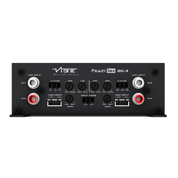 Amplificator auto Vibe POWERBOX80.4M-V0, 4 canale, 480W RMS [4]