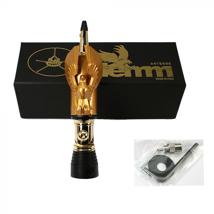 Antena CB LEMM GOLDEN EAGLE AT666, lungime 200 cm, castig 7dB, 26-28MHz, 2500W, montura PL259 [7]