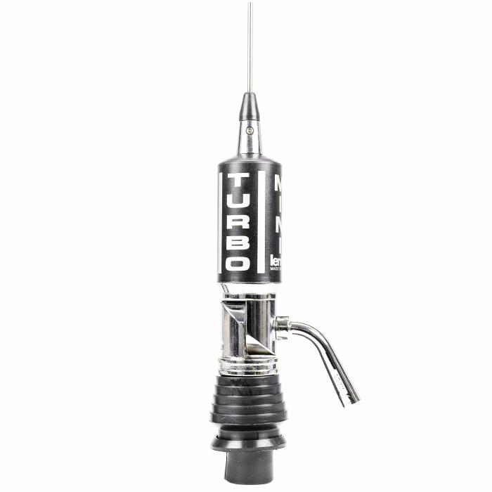 Antena CB LEMM MiniTurbo AT-1002, lungime 110 cm, castig 2dB, 26.5-27.5Mhz, 200W, cablu RG58 4m [2]
