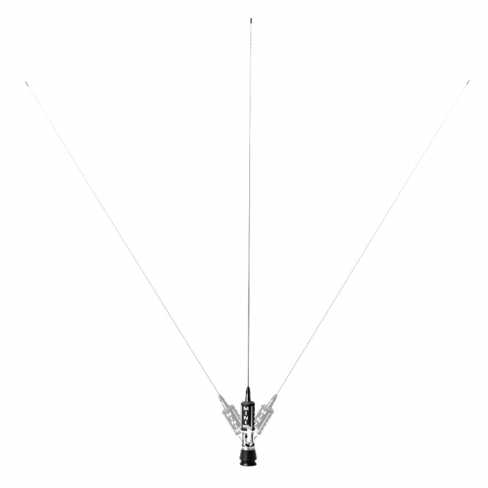 Antena CB LEMM MiniTurbo AT-1002 PL, lungime 110 cm, castig 2dB, 26.5-27.5Mhz, 200W, fara cablu [4]