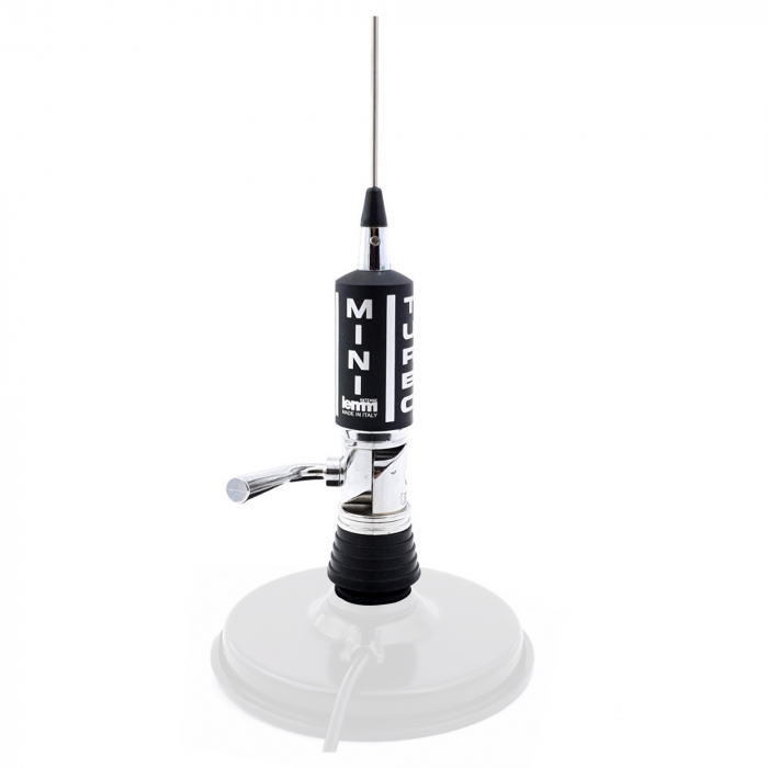Antena CB LEMM MiniTurbo AT-1002 PL, lungime 110 cm, castig 2dB, 26.5-27.5Mhz, 200W, fara cablu [5]