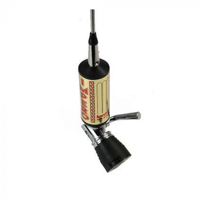 Antena CB LEMM TURBO IMPERO, Gold, lungime 200 cm, castig 7dB, 26.5-28Mhz, 2500W, cablu RG58 4m [2]