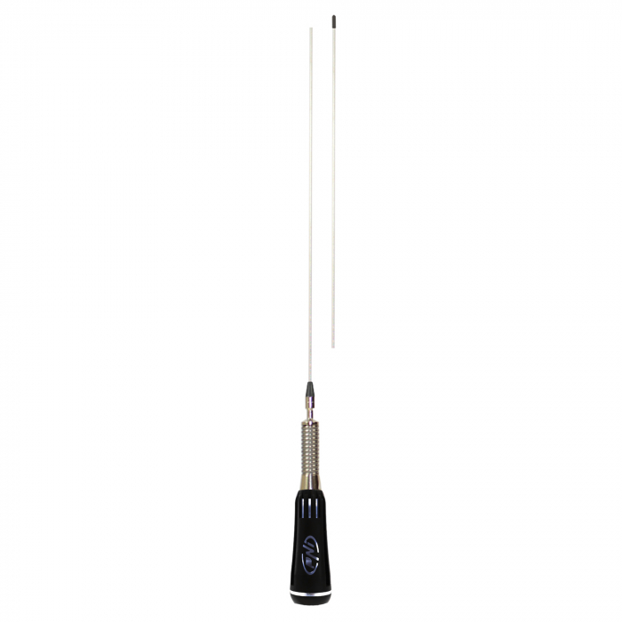 Antena CB PNI LED 2000, 90 cm + Baza magnetica 145mm, 26-28 MHz, 500 Watt, ilumineaza in timpul emisiei [7]